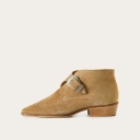 Louis Boots, sand velvet